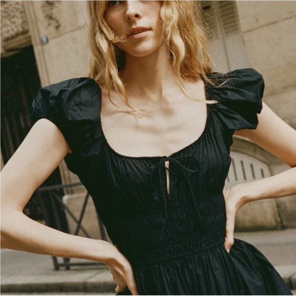 NWOTs DÔEN Quinn Dress in black - Picture 3 of 7